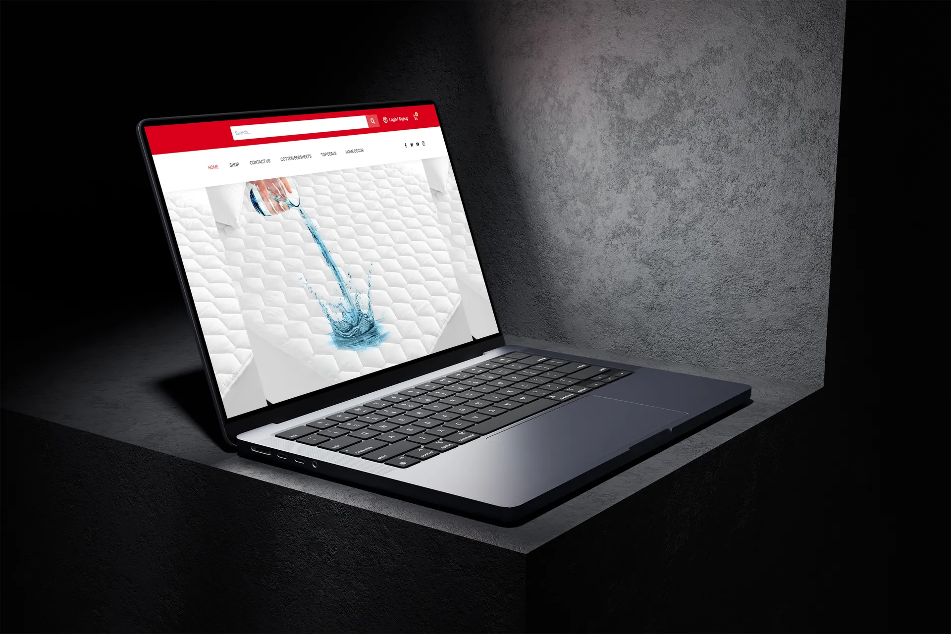 Qugos Enterprise website by Mocky